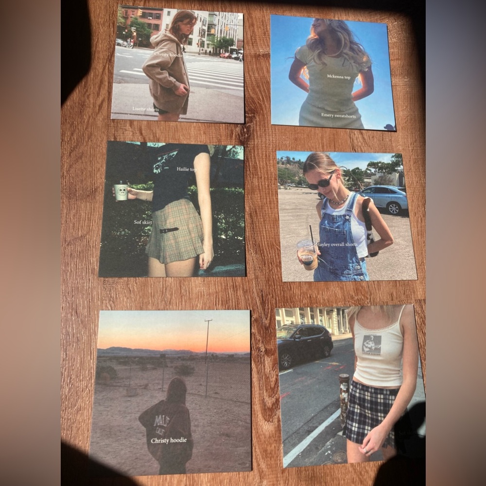 Brandy Melville Style Cards 20 Included